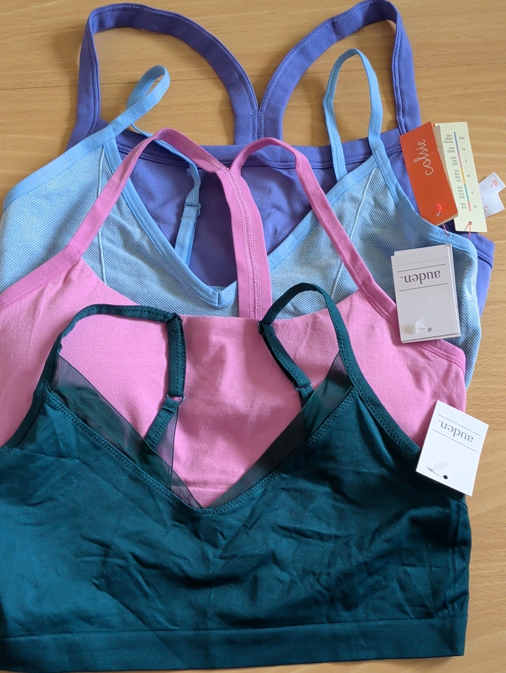 Auden 4-Pack Bralettes